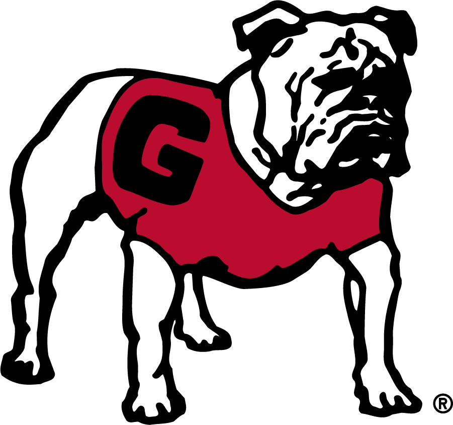 Georgia Bulldogs 2015-Pres Secondary Logo diy iron on heat transfer